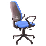 गैलरी व्यूवर में इमेज लोड करें,  Comfort Medium Back Revolving Chair for Office Purpose (Blue)
