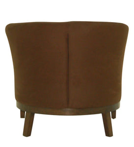 Detec™ Barrel Chair in Brown Colour