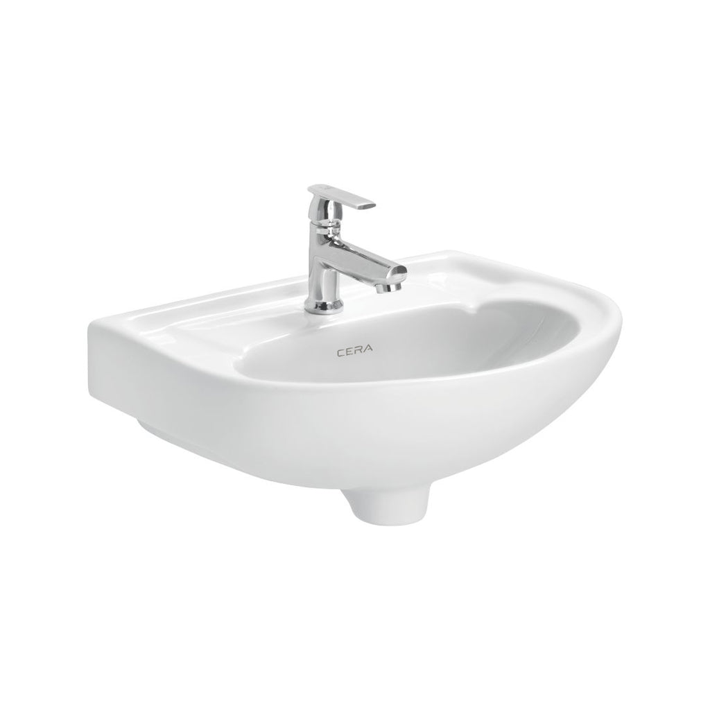 Cera Ivory Color Wall Hung Wash Basins Without Pedestal Canon S2040102