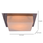 Load image into Gallery viewer, Detec Metal &amp; Glass Ceiling Light
