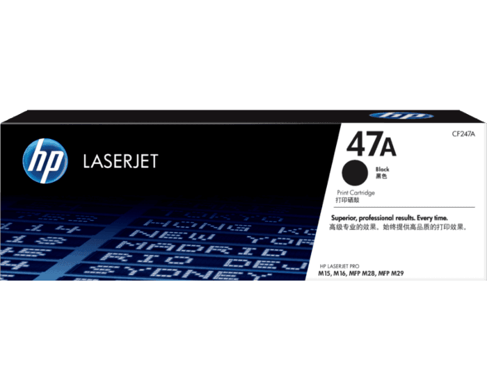 HP 47A Black LaserJet Toner Cartridge