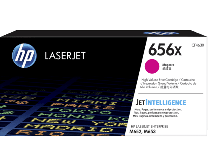 HP 656X Magenta LaserJet Toner Cartridge