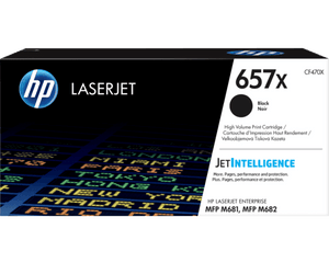 HP 657X Black LaserJet Toner Cartridge