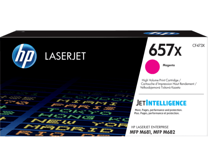 HP 657X Magenta LaserJet Toner Cartridge