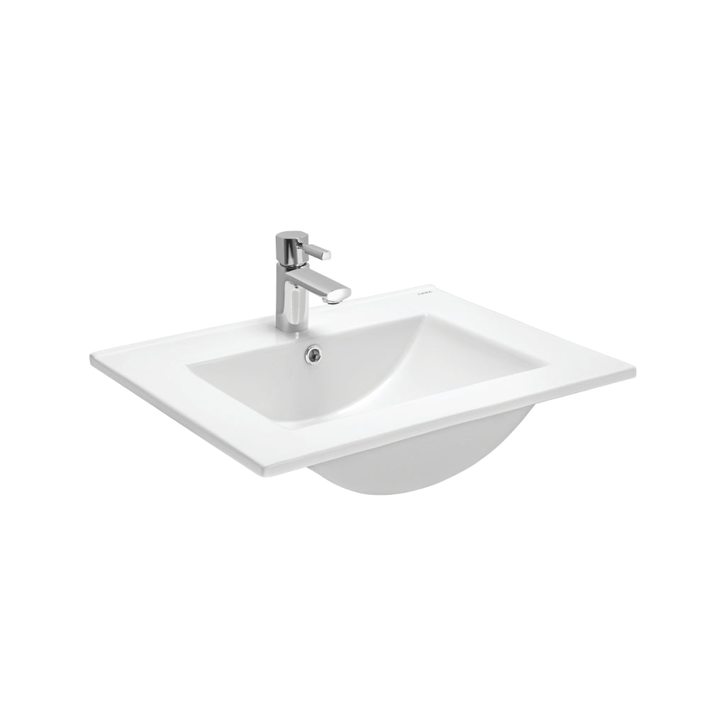 Cera Counter Wash Basins Chester Ivory S2030120