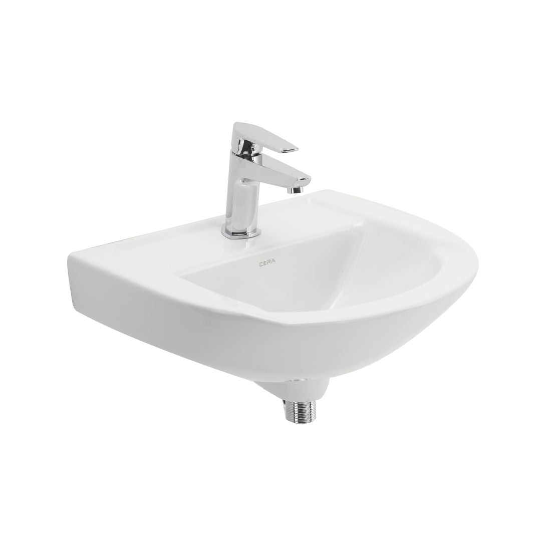 Cera Ivory Color Wall Hung Wash Basins Without Pedestal Chico S2040126