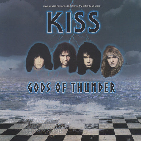 Vinyl English Kiss Gods Of Thunder Coloured Lp