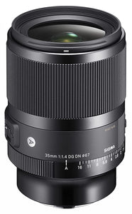 Sigma 35mm f/1.4 DG DN Art Lens for Sony E Mount Mirrorless Cameras