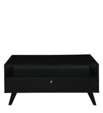 Load image into Gallery viewer, Detec™ Coffee Table with One Drawer in Black Colour
