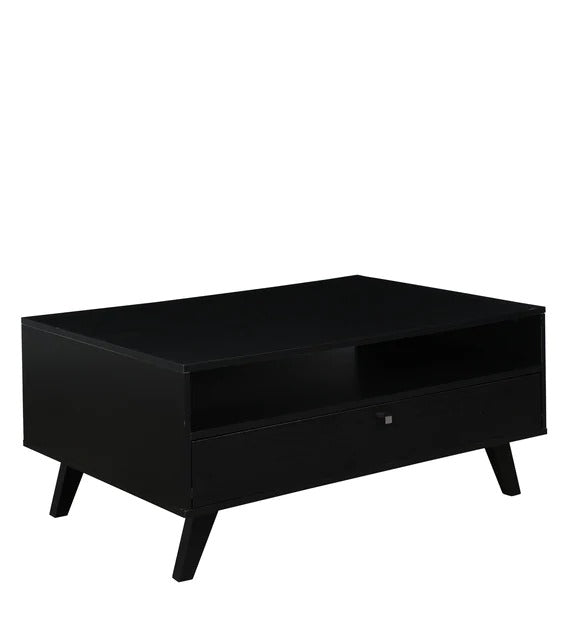 Detec™ Coffee Table with One Drawer in Black Colour