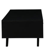 Load image into Gallery viewer, Detec™ Coffee Table with One Drawer in Black Colour
