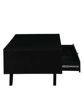Detec™ Coffee Table with One Drawer in Black Colour