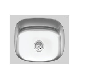 Cera Single Bowl Sinks Dallas Lite Gloss Finish B4621101