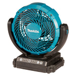 गैलरी व्यूवर में इमेज लोड करें, Makita DCF102 18V / 14.4V LXT Li-Ion Cordless 180 mm (7-1/8″) Automatic Swing Fan 
