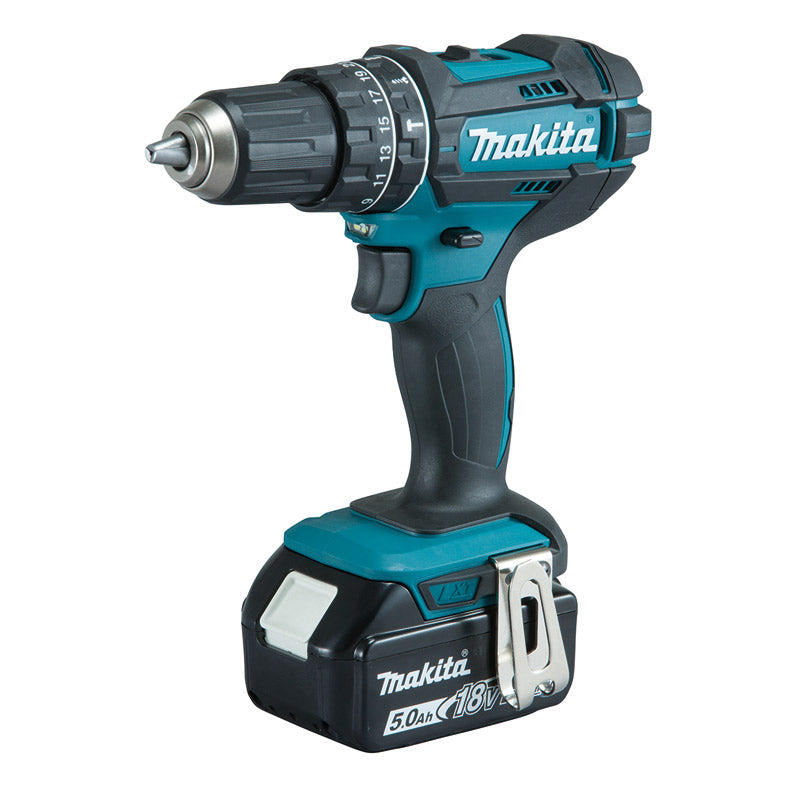 Makita DHP482 18V LXT Li-Ion Cordless 13 mm Hammer Driver Drill 