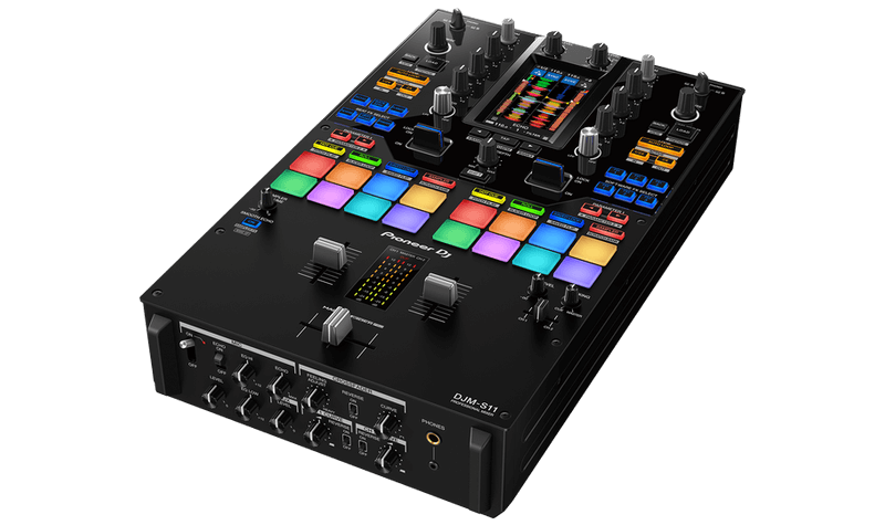 Pioneer DJM S11 Professional Scratch Style 2 Channel DJ Mixer Black