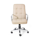 Load image into Gallery viewer, Detec™ Executive High Back Office Chair Leatherette Fabric - Grey Color
