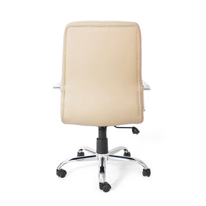 Detec™ Executive High Back Office Chair Leatherette Fabric - Grey Color