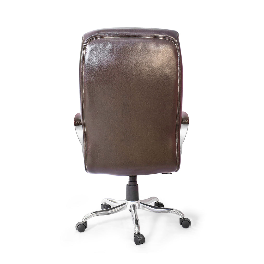 High Back Executive Chair Leatherette Fabric (Black)