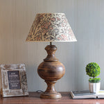 Load image into Gallery viewer, Detec Elan carved wood table lamp
