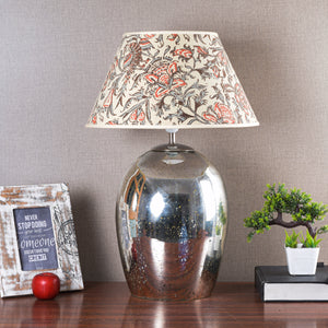 Detec Blaike chrome Glass table lamp