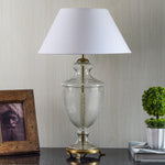 Load image into Gallery viewer, Detec Modern Glass Table Lamp With White shade

