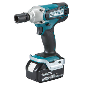 Makita DTW190 18V LXT Li-Ion Cordless 1/2″ (12.7 mm) 190 N·m (140 ft.lbs.) Impact Wrench 