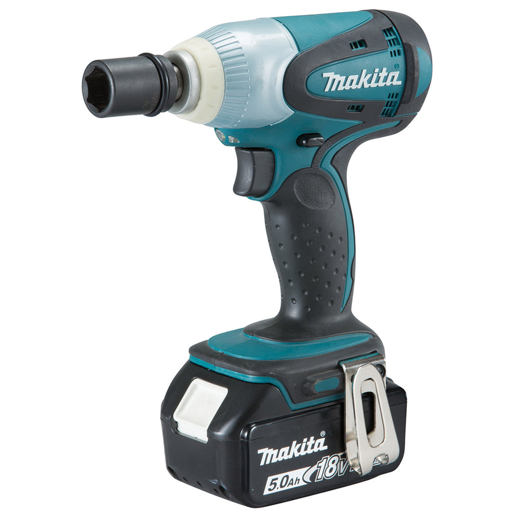Makita Cordless Impact Wrench DTW251RME (Rapid Charger (DC18RC), 2 x 18V 4.0Ah Batteries (BL1840B))