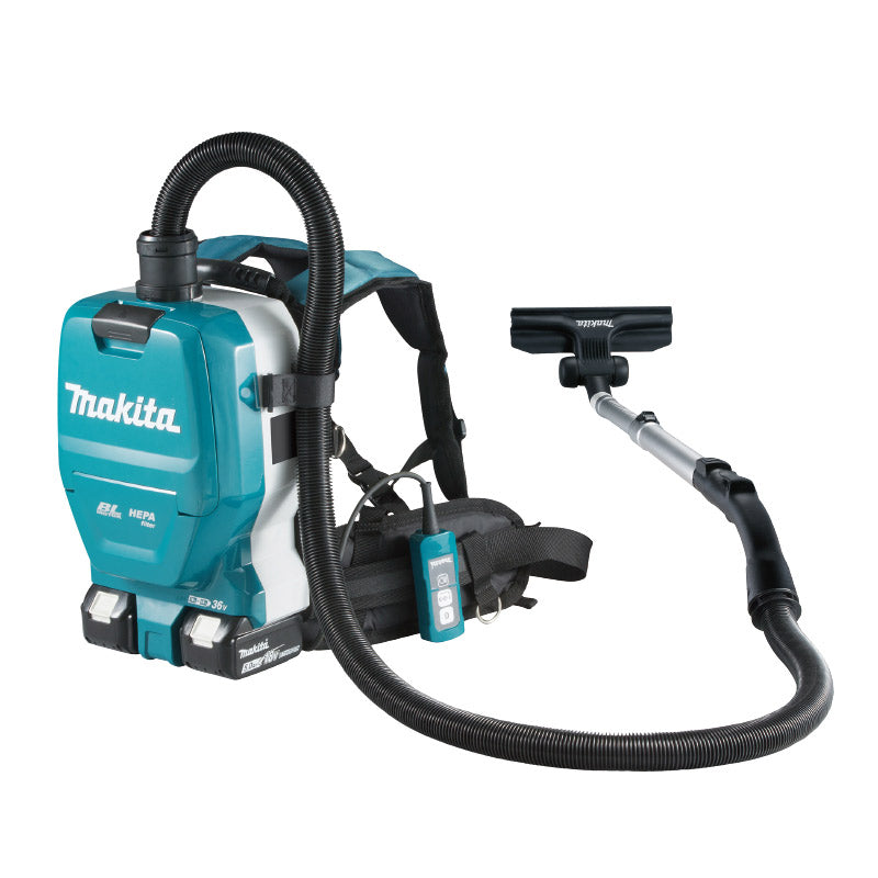 Makita DVC261 18V X2 (36V) LXT BL Brushless Cordless HEPA Backpack Vacuum Cleaner 