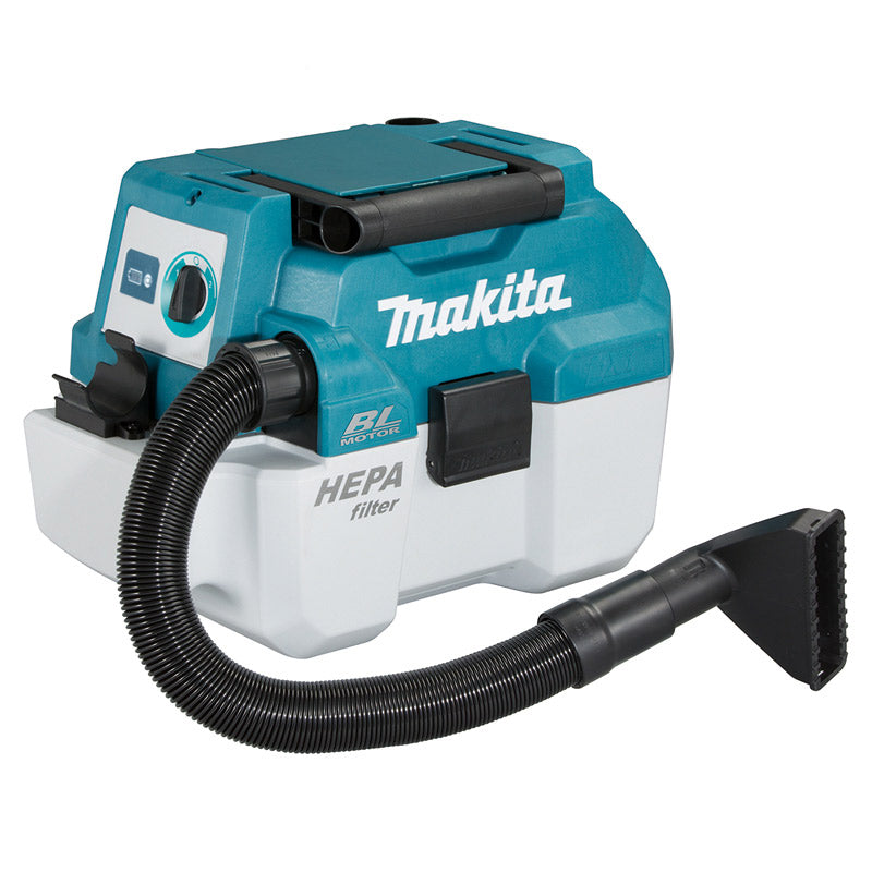 Makita DVC750L 18V LXT BL Brushless Cordless Portable 2-Speed Vacuum Cleaner (Wet & Dry) 