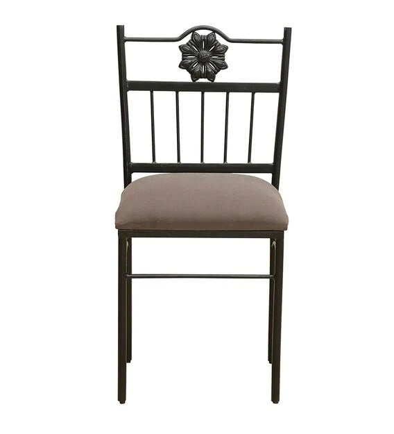 Detec™ Dining Chair In Black Matt Finish