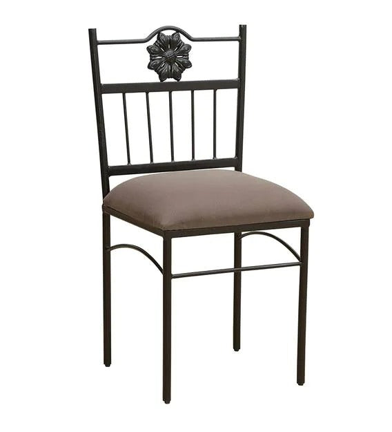 Detec™ Dining Chair In Black Matt Finish