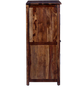 Detec™ Solid Wood Bar Cabinet In Provincial Teak Finish