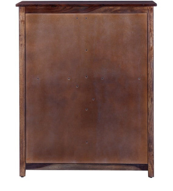 Detec™ Solid Wood Bar Cabinet In Provincial Teak Finish