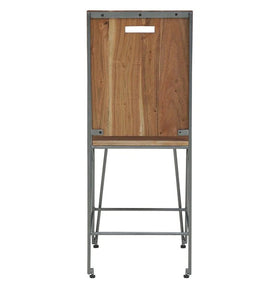 Detec™ Solid Wood Dining Chair (Set of 2) in Premium Acacia Finish