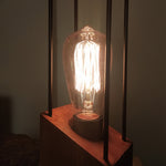 Load image into Gallery viewer, Diagon Wood and Metal Table Lamp
