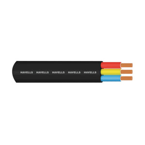 Havells Flat Three Core PVC Insulated & PVC Sheathed Industrial Cable Per 1000 Mtr