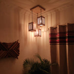 Load image into Gallery viewer, Detec™ Elegant Beige Wooden Cluster Hanging Lamp
