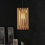 Load image into Gallery viewer, Palisade Beige Wooden Single Hanging Lamp
