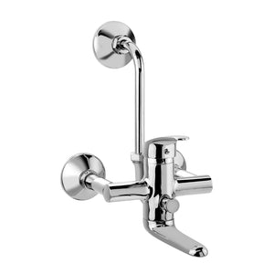 Cera Wall mixer with bend pipe for overhead shower Platinum Faucets F1001411