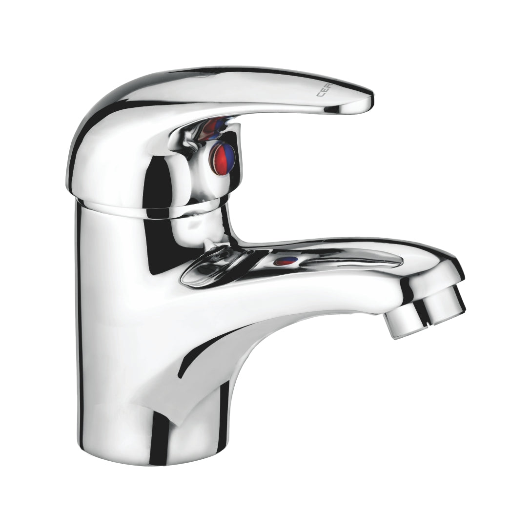 Cera Single lever basin mixer with 450 mm Platinum Faucets F1001451