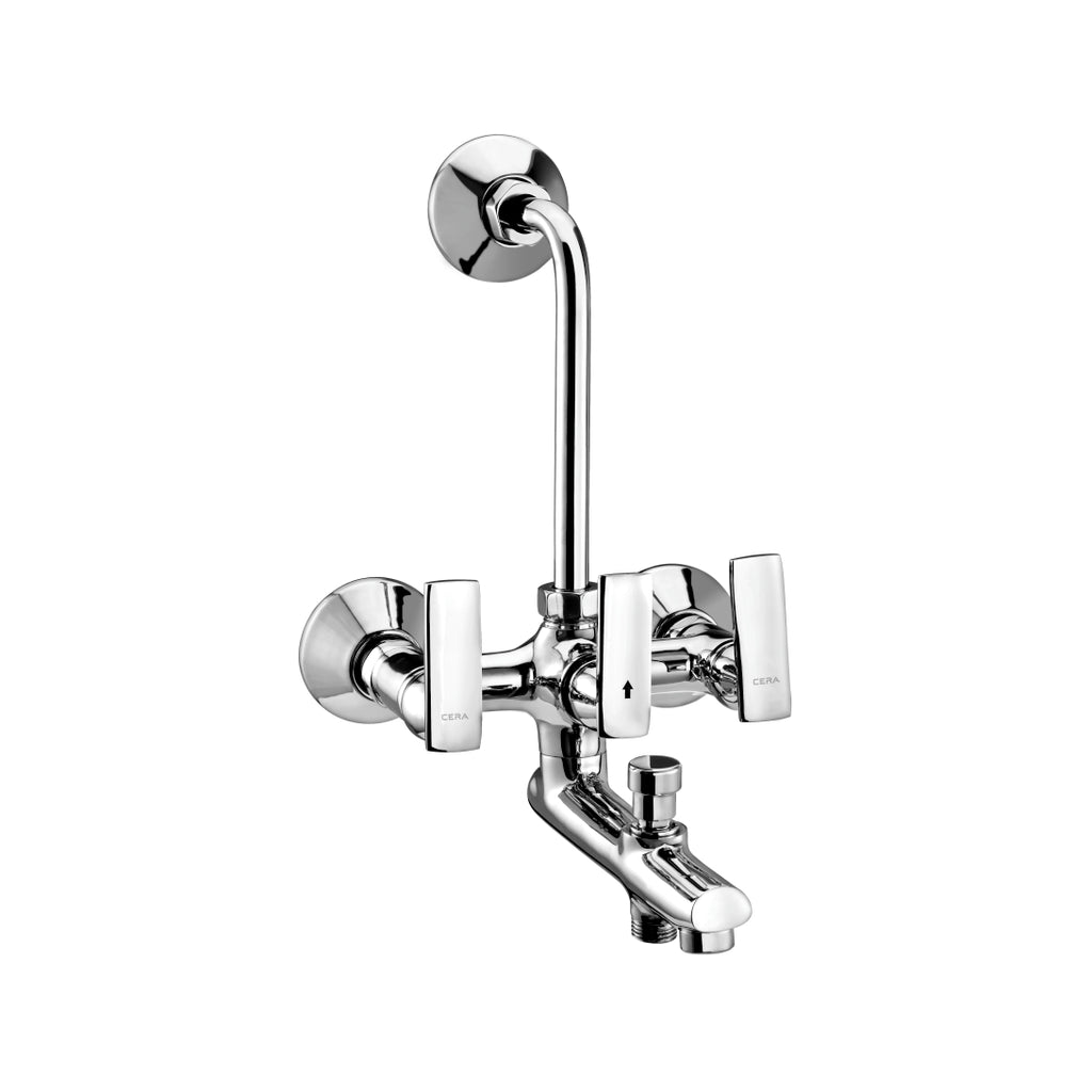 Cera Wall Mixer 3 in 1 Titanium Faucets F1003403