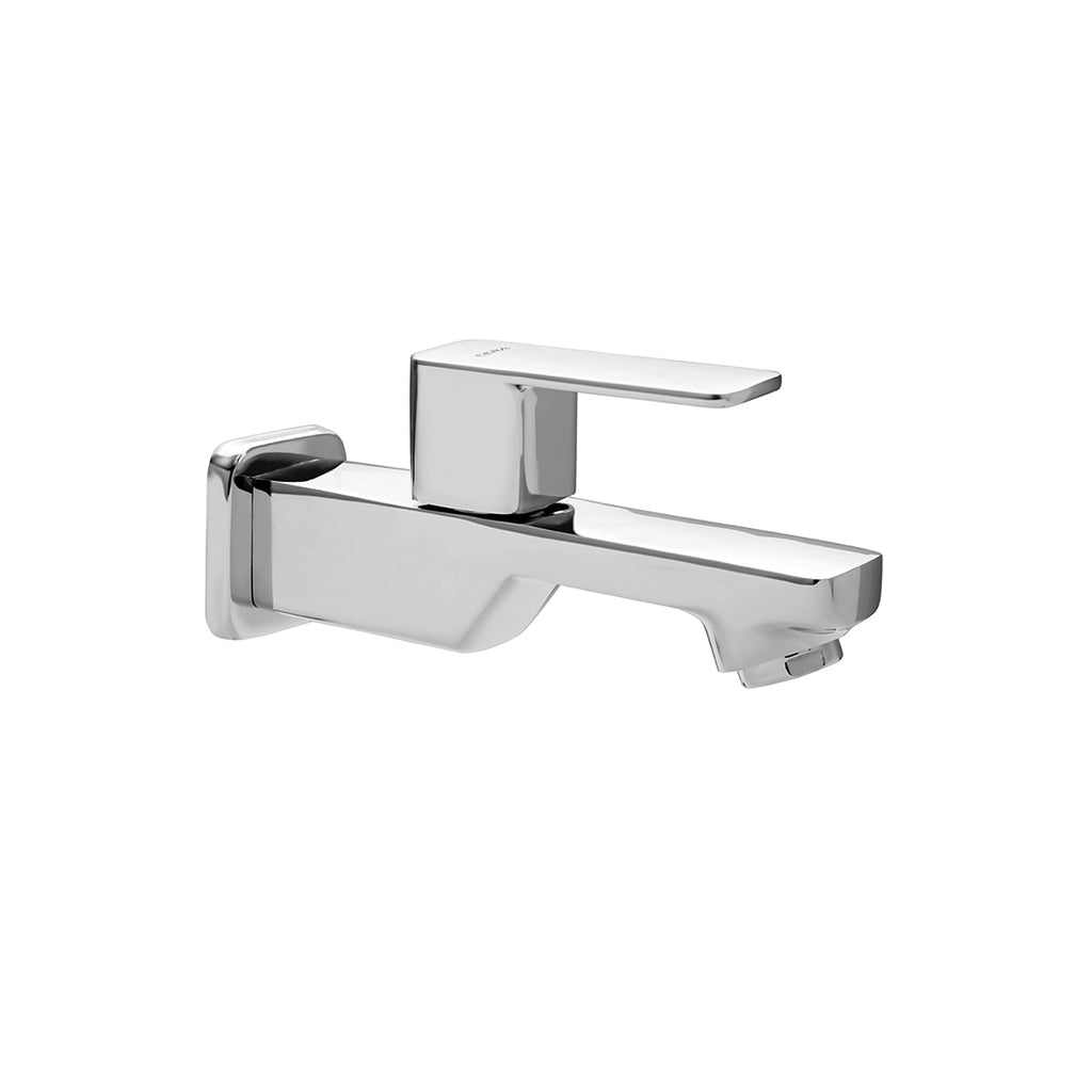 Cera Bib cock long nose with wall flange and aerator Ruby Faucets F1005152