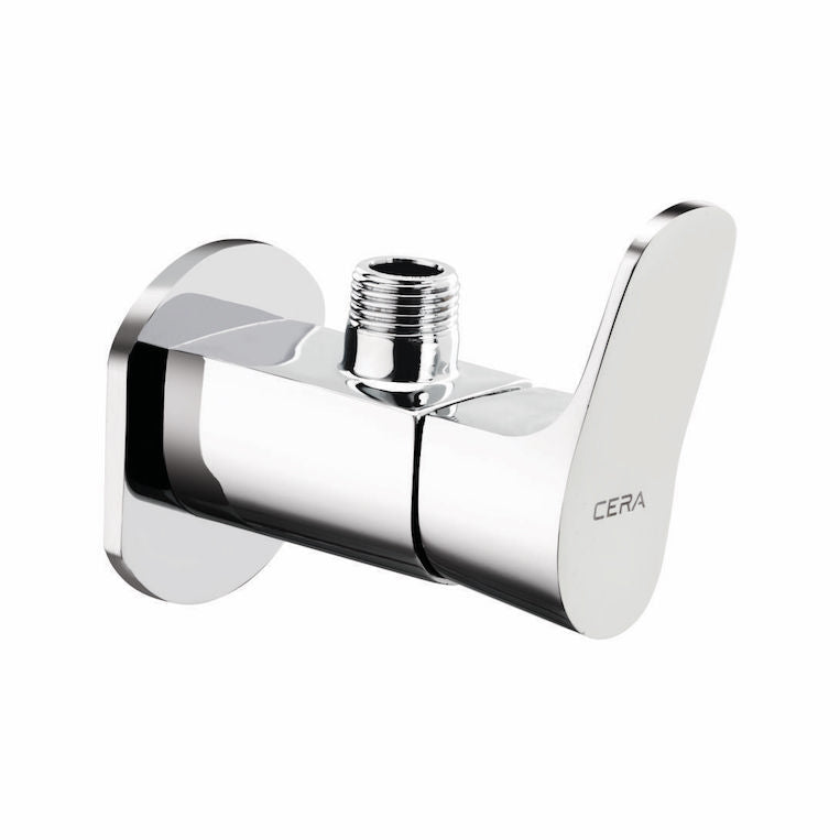 Cera Angle Cock With Wall Flange Perla Faucets F1012201 Pack of 2