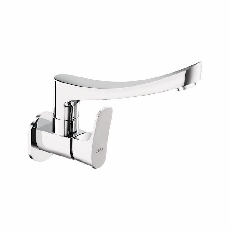 Cera Sink cock (wall mounted) with 200 mm 8 Inch Perla Faucets F1012261