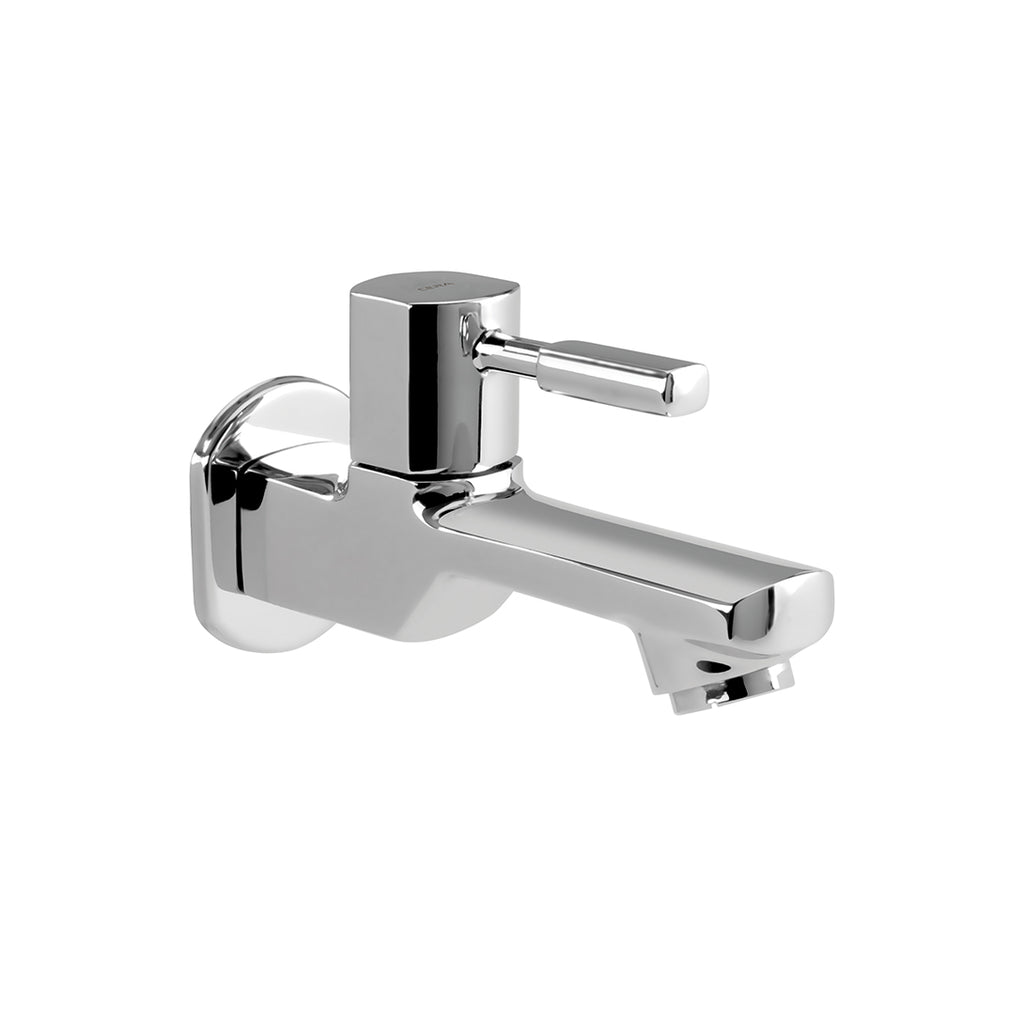 Cera Bib Cock With Wall Flange and Aerator Gayle Faucets F1014151