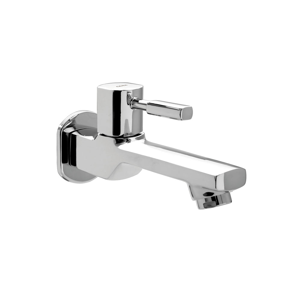 Cera Bib cock long nose with wall flange and aerator Gayle Faucets F1014152