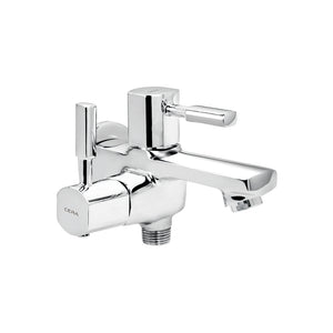 Cera 2 Way Bib Cock With Side Handle Wall Flange Gayle Faucets F1014161
