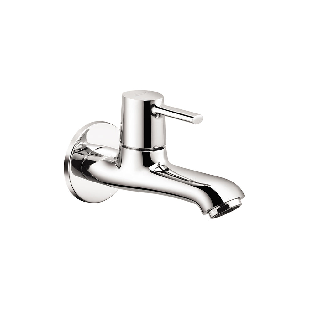 Cera Bib Cock With Wall Flange Ripple Faucets F1017151