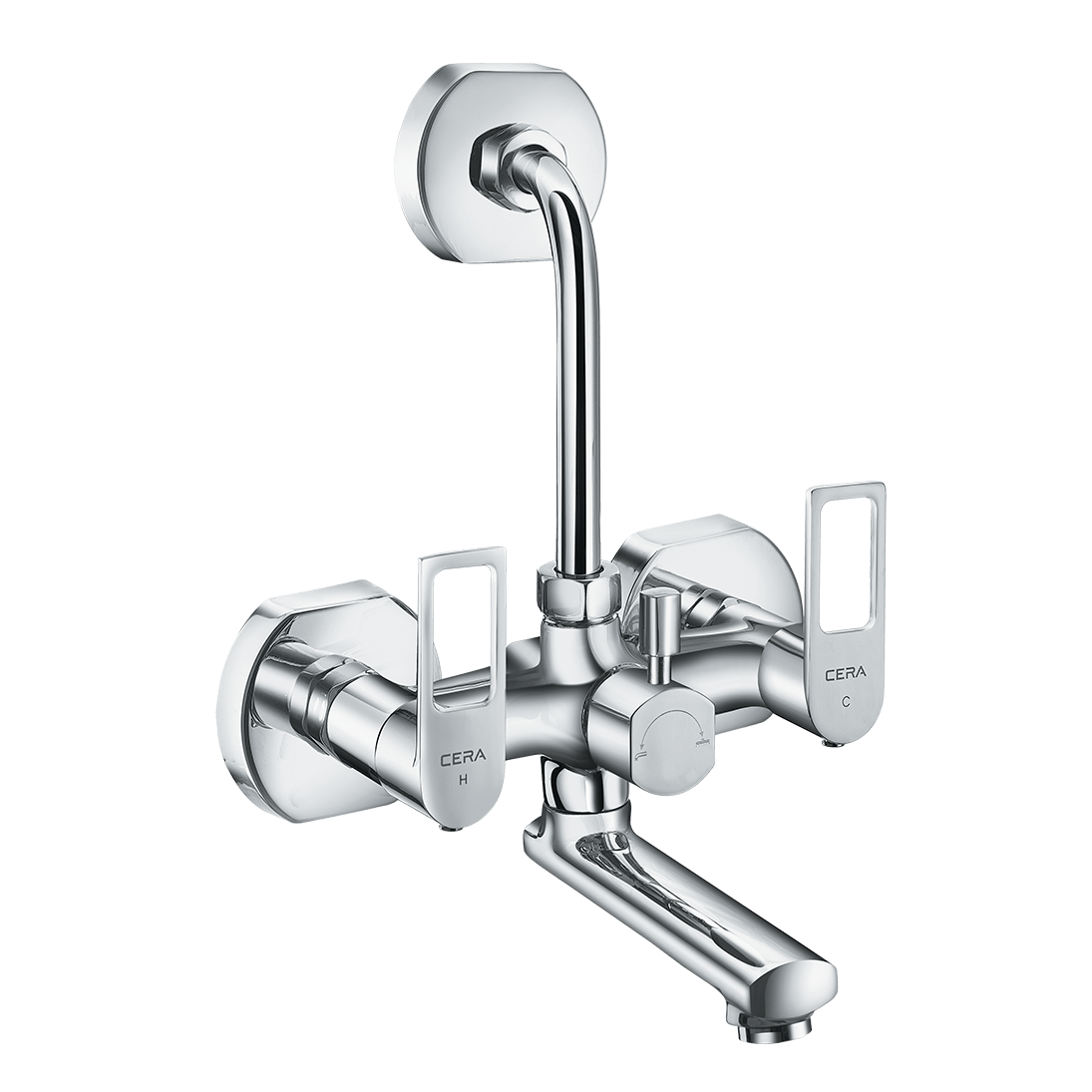 Cera Wall mixer with bend pipe Winslet Faucets F1099401